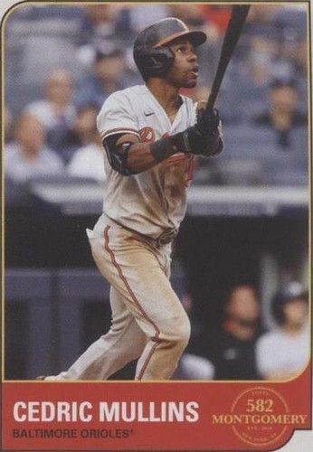 2022 Topps 582 Montgomery Club Set 1 - Cedric Mullins #5