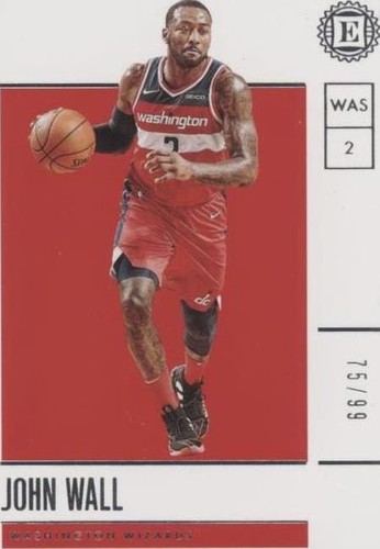 2019-20 Panini Encased - John Wall #50