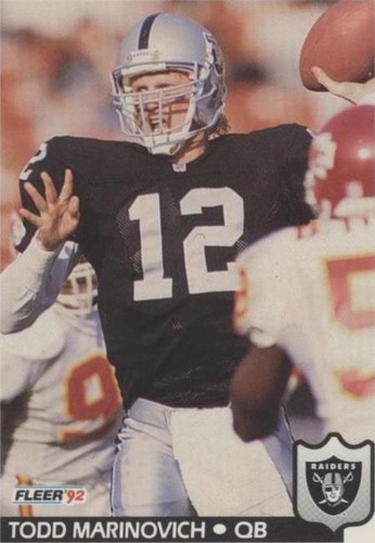 1992 Fleer Todd Marinovich #201