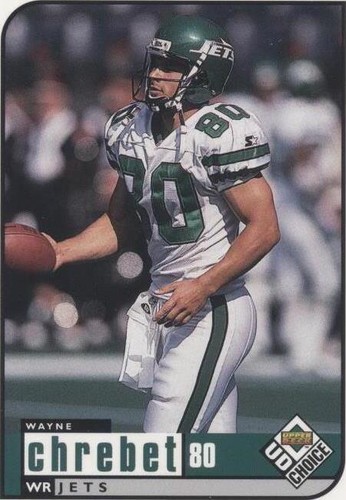 1998 Upper Deck UD Choice Wayne Chrebet #123