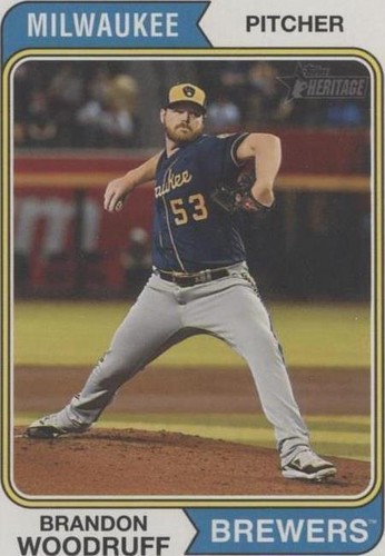 2023 Topps Heritage - Brandon Woodruff #447