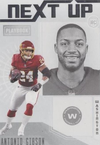 2020 Panini Playbook Antonio Gibson #NU-28