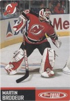 2002-03 Topps Total - Martin Brodeur #TTC 18