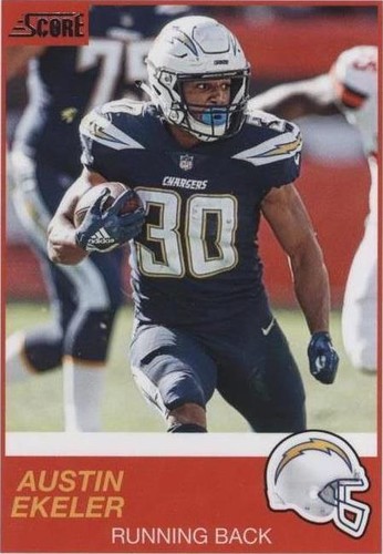 2019 Score Austin Ekeler #27