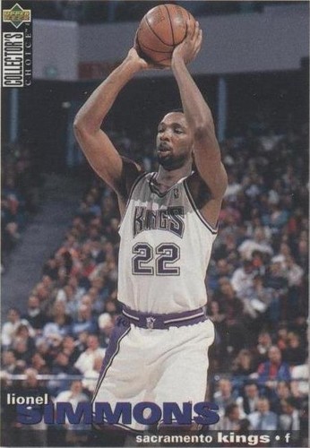 1995-96 Upper Deck Collector's Choice - Lionel Simmons #254