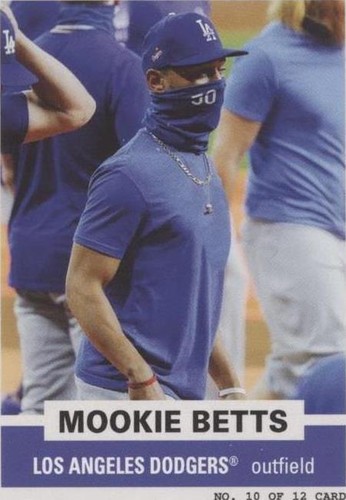 2021 Topps Throwback Thursday #TBT - Mookie Betts #10