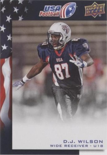 2014 Upper Deck USA Football D.J. Wilson #53