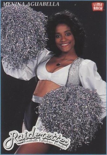 1992 Lime Rock Pro Cheerleaders Menina Aguabella #119