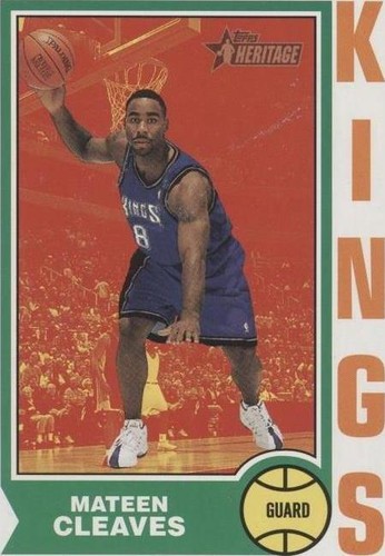 2001-02 Topps Heritage - Mateen Cleaves #18