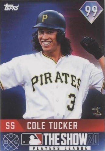 2020 Topps The Show 20 Players League - Cole Tucker #5