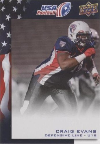 2014 Upper Deck USA Football Craig Evans #19