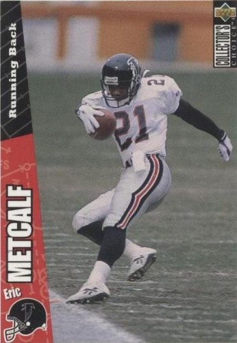 1996 Upper Deck Collector's Choice Eric Metcalf #139