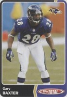 2003 Topps Total Gary Baxter #66