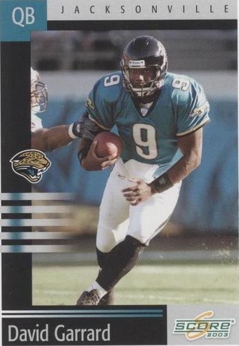 2003 Score David Garrard #60