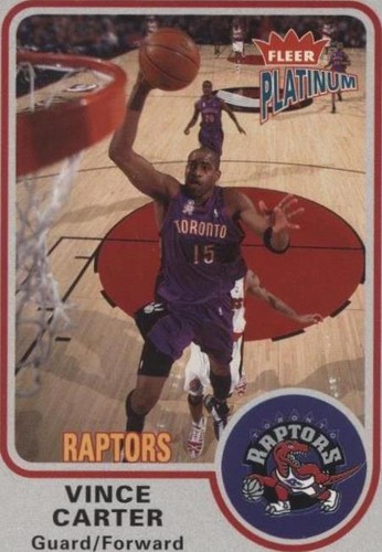 2002-03 Fleer Platinum - Vince Carter #1