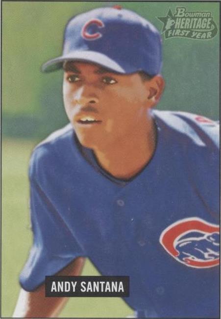 2005 Bowman Heritage - Andy Santana #236