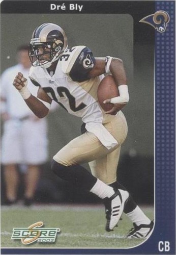 2002 Score Dre' Bly #220
