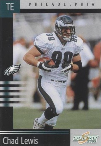 2003 Score Chad Lewis #227