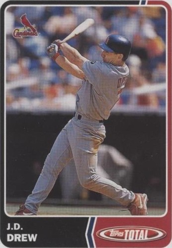 2003 Topps Total - J.D. Drew #31