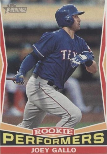 2015 Topps Heritage High Number - Joey Gallo #RP-14