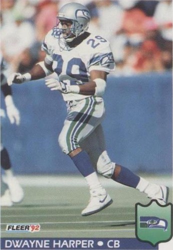 1992 Fleer Dwayne Harper #390