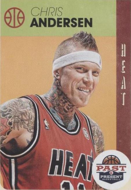 Panini Chris Andersen Basketball Sports Trading Cards