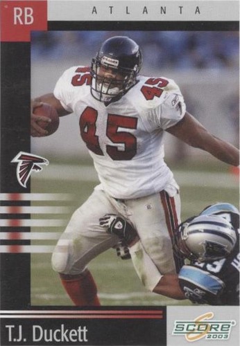 2003 Score T.J. Duckett #149