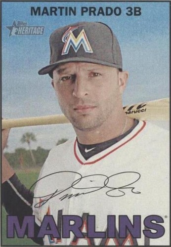 2016 Topps Heritage - Martin Prado #307