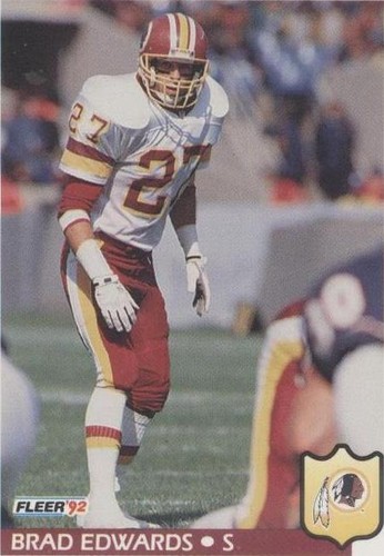1992 Fleer Brad Edwards #417