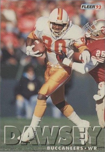 1993 Fleer Lawrence Dawsey #48