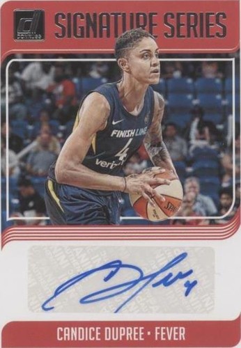 2019 Panini Donruss WNBA - Candice Dupree #SS-CDP