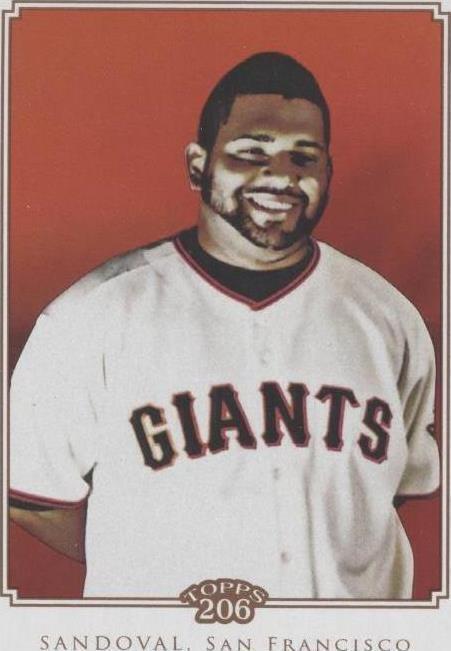 Topps 206 2010 - Pablo Sandoval #72