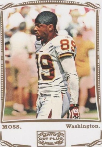 2009 Topps Mayo Santana Moss #235