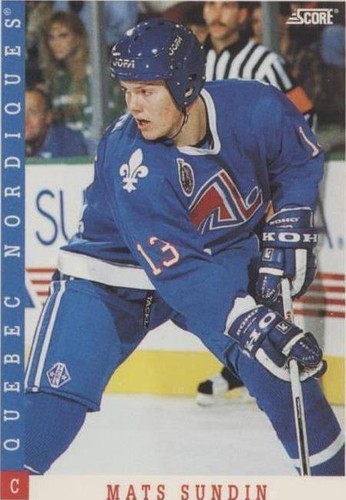 1993-94 Score - Mats Sundin #9