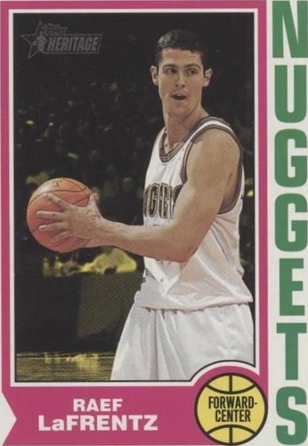 2001-02 Topps Heritage - Raef LaFrentz #17