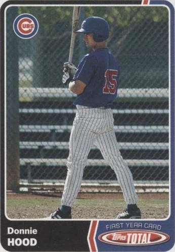 2003 Topps Total - Donnie Hood #939