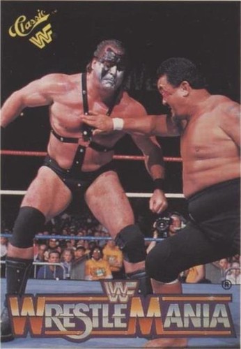 1990 Classic WWF The History of Wrestlemania - Demolition Ax Mr. Fuji #76