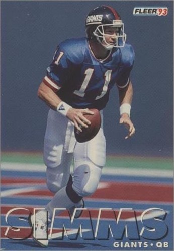 1993 Fleer Phil Simms #314
