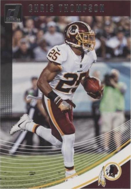 2018 Panini Donruss Chris Thompson #292