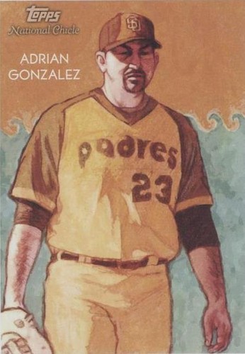 2010 Topps National Chicle - Adrian Gonzalez #49