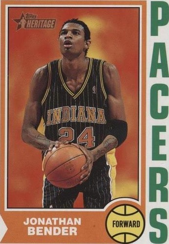 2001-02 Topps Heritage - Jonathan Bender #112