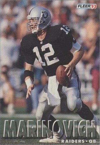 1993 Fleer Todd Marinovich #143