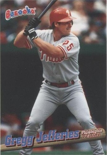 1996 Topps Bazooka - Gregg Jefferies #82
