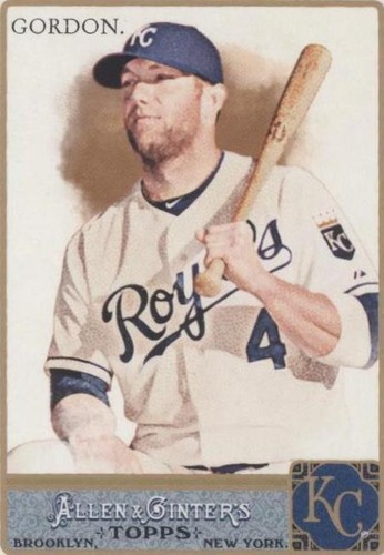 2011 Topps Allen & Ginter's - Alex Gordon #329