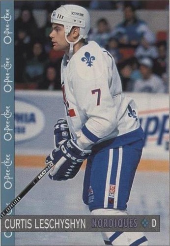 1992-93 O-Pee-Chee - Curtis Leschyshyn #306