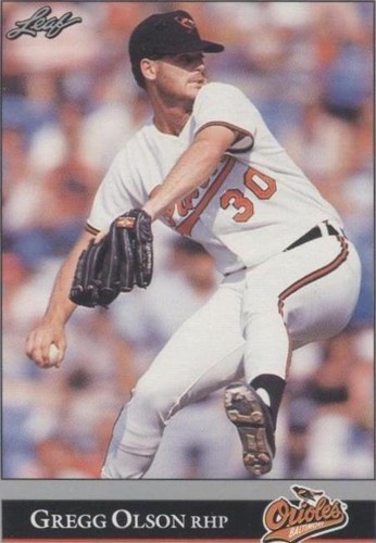 1992 Leaf - Gregg Olson #277