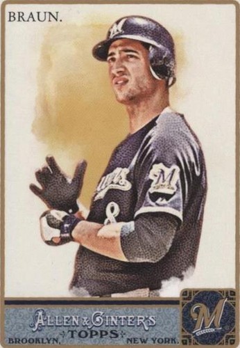 2011 Topps Allen & Ginter's - Ryan Braun #300