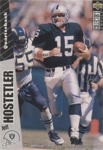 1996 Upper Deck Collector's Choice Jeff Hostetler #249