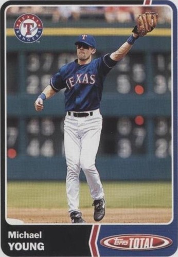 2003 Topps Total - Michael Young #375