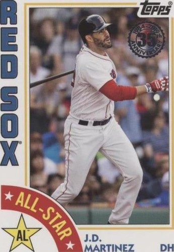 2019 Topps - J.D. Martinez #84AS-JM